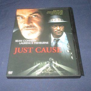 Just Cause (DVD, 1999, Warner Bros, Snapcase) Sean Connery, Laurence Fishburne